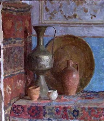 Still Life With Georgian Vessels by Ilya Yatsenko